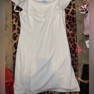 She + Sky boutique dress in white! So cute!